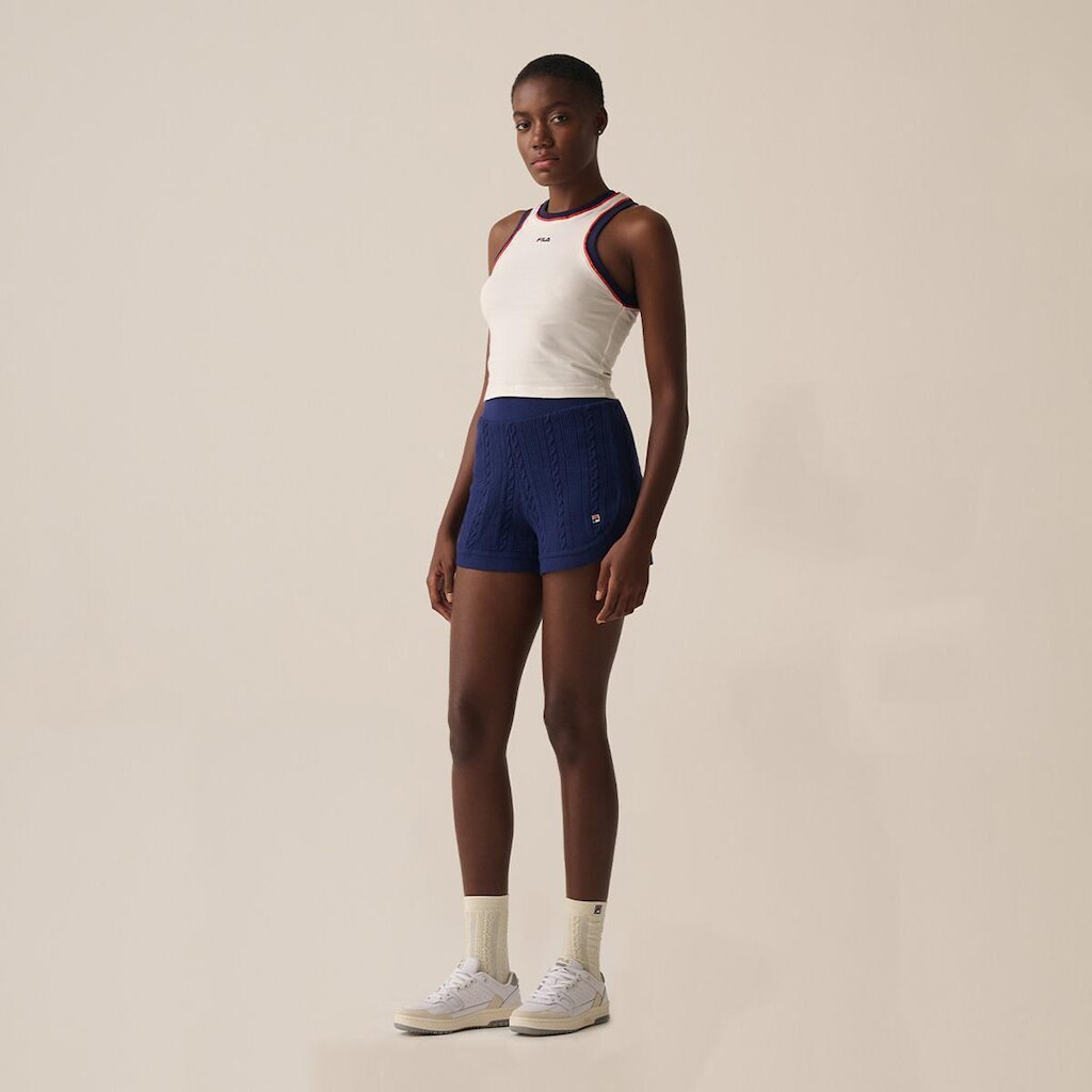 Shorts Fila Uc Knit Stripe Feminino