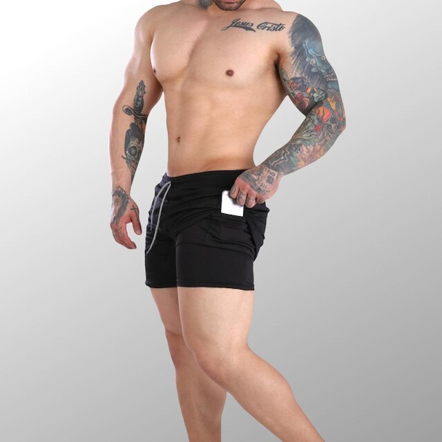 Shorts Fitness 2 Em 1 - Dry Fit E Térmico De Compressão - Preto é boa?