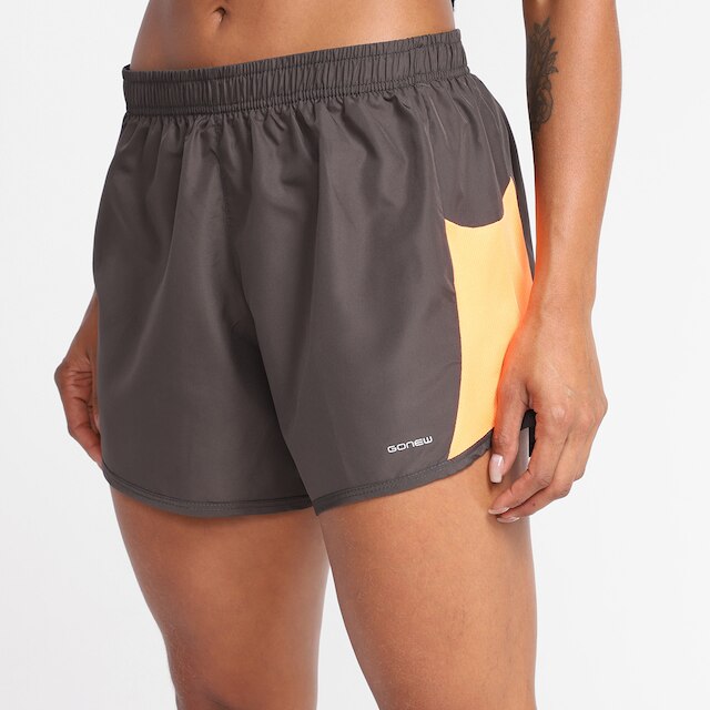 Menor preço em Shorts Gonew Flúor Feminino - Cinza