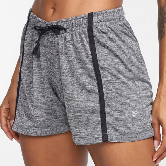 Shorts Gonew Vibes Feminino - Mescla Menor preço em Shorts Gonew Vibes Feminino - Mescla