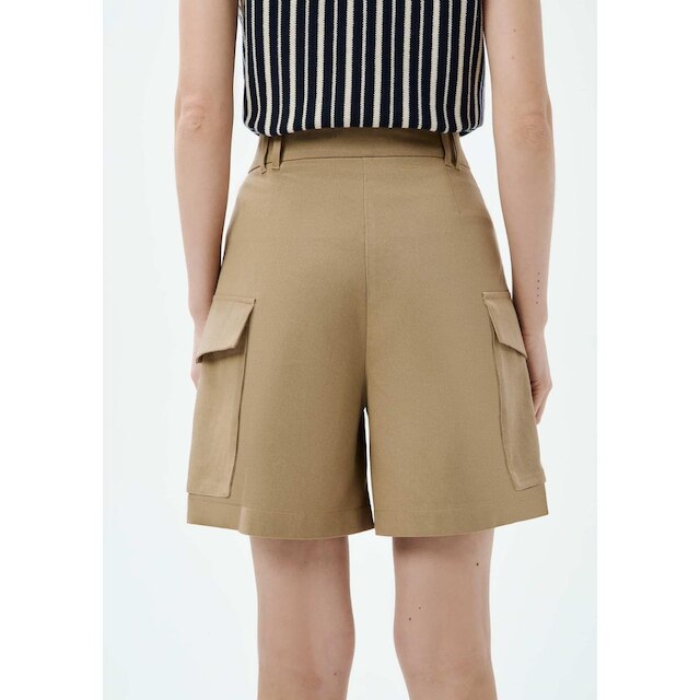 Shorts Hering Cargo Em Alfaiataria Feminino