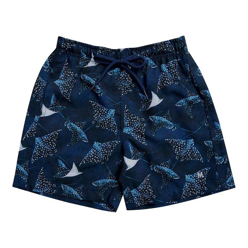 Shorts Infantil Com Estampa De Raias