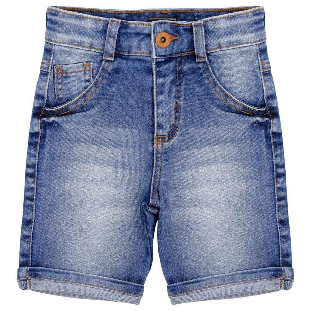 Shorts Infantil Look Jeans Slim Jeans - 04 - UNICA