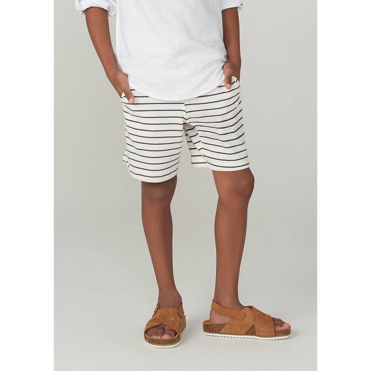 short de algodão infantil masculino