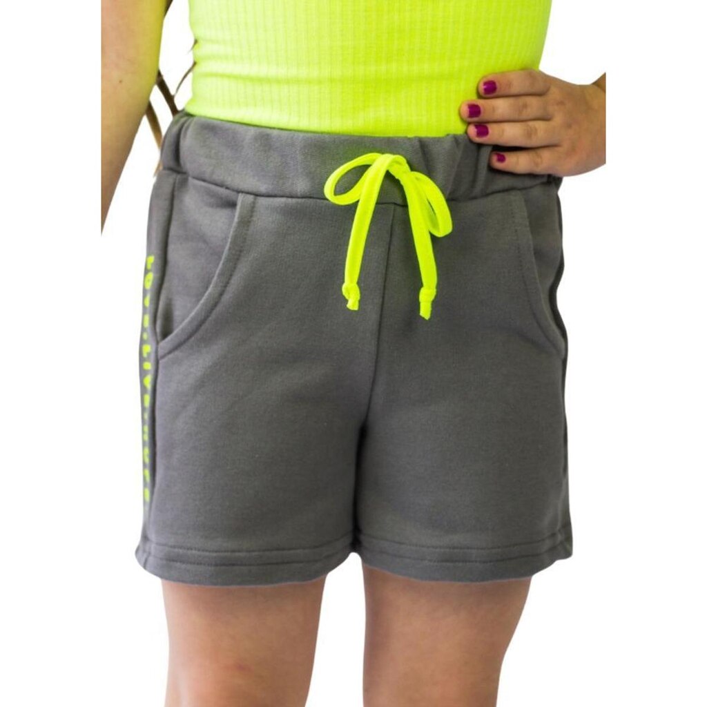 SHORTS INFANTIL MOLETOM MENINAS