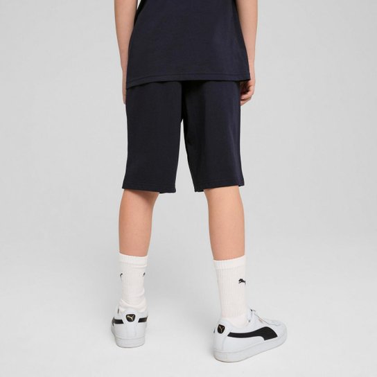 Shorts Infantil Puma Essentials Logo Jersey