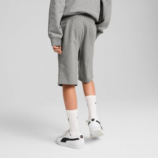 Shorts Infantil Puma Essentials Logo Jersey