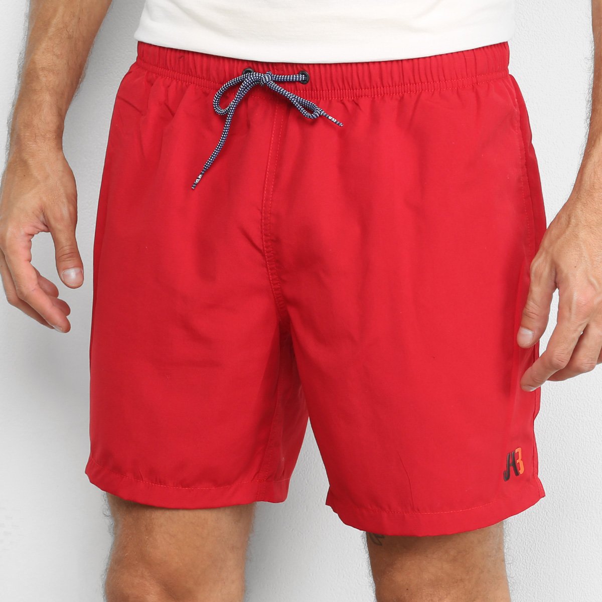 short masculino vermelho