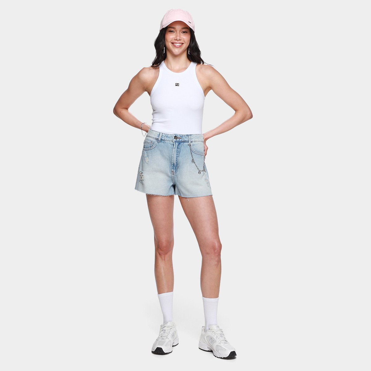 Shorts Jeans Colcci CLC Casual Feminino - 3