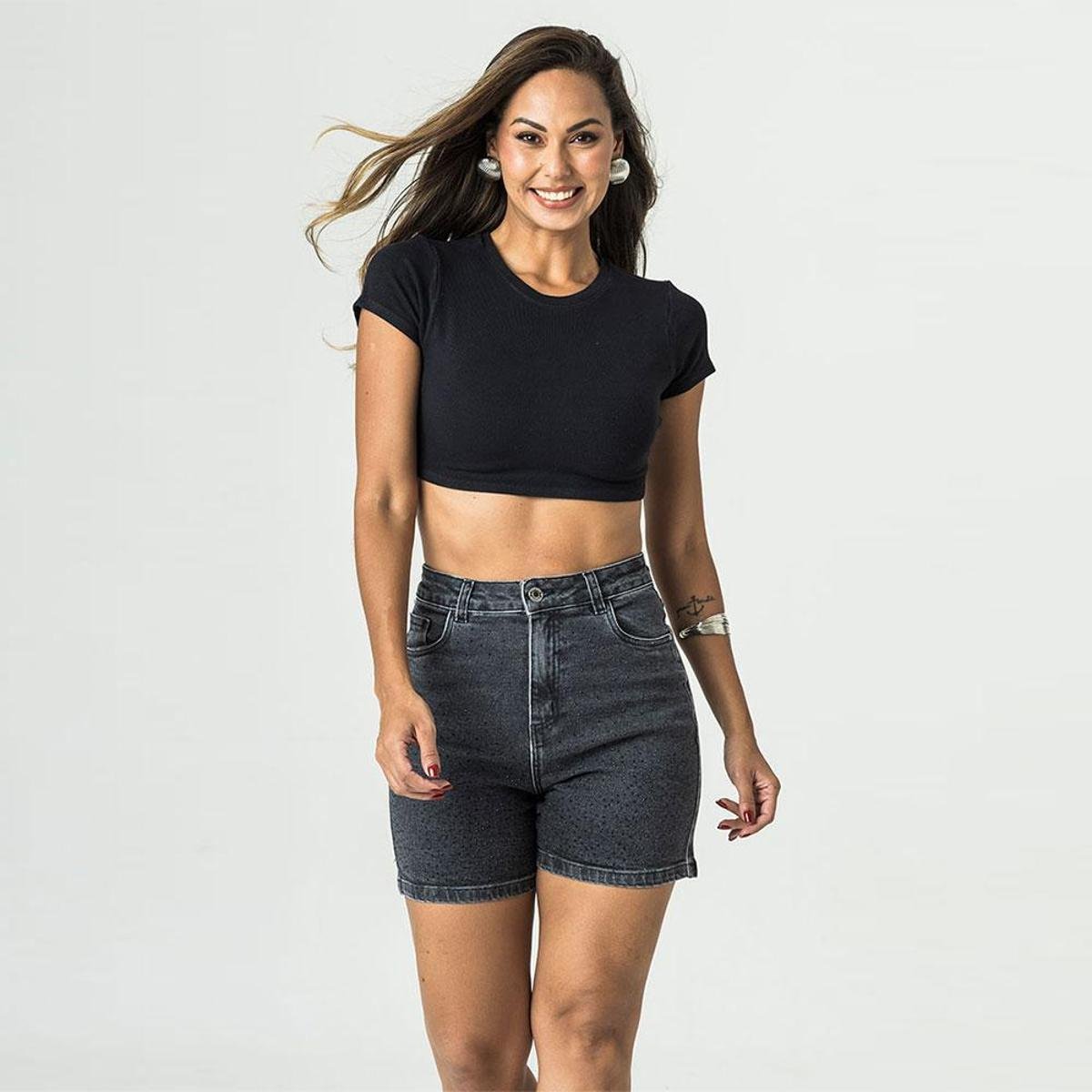 Shorts Jeans Feminino Zune