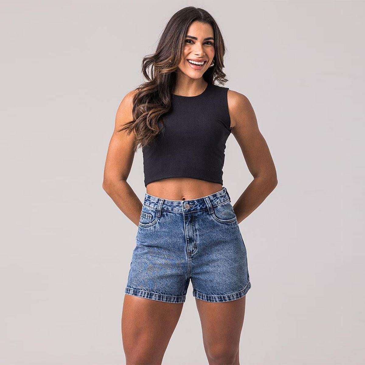Shorts Jeans Feminino Zune