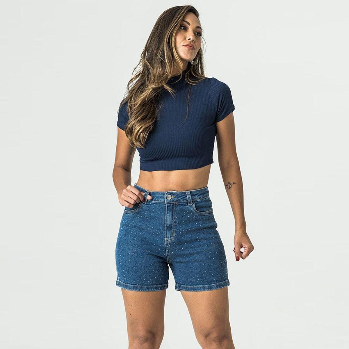 Shorts Jeans Feminino Zune