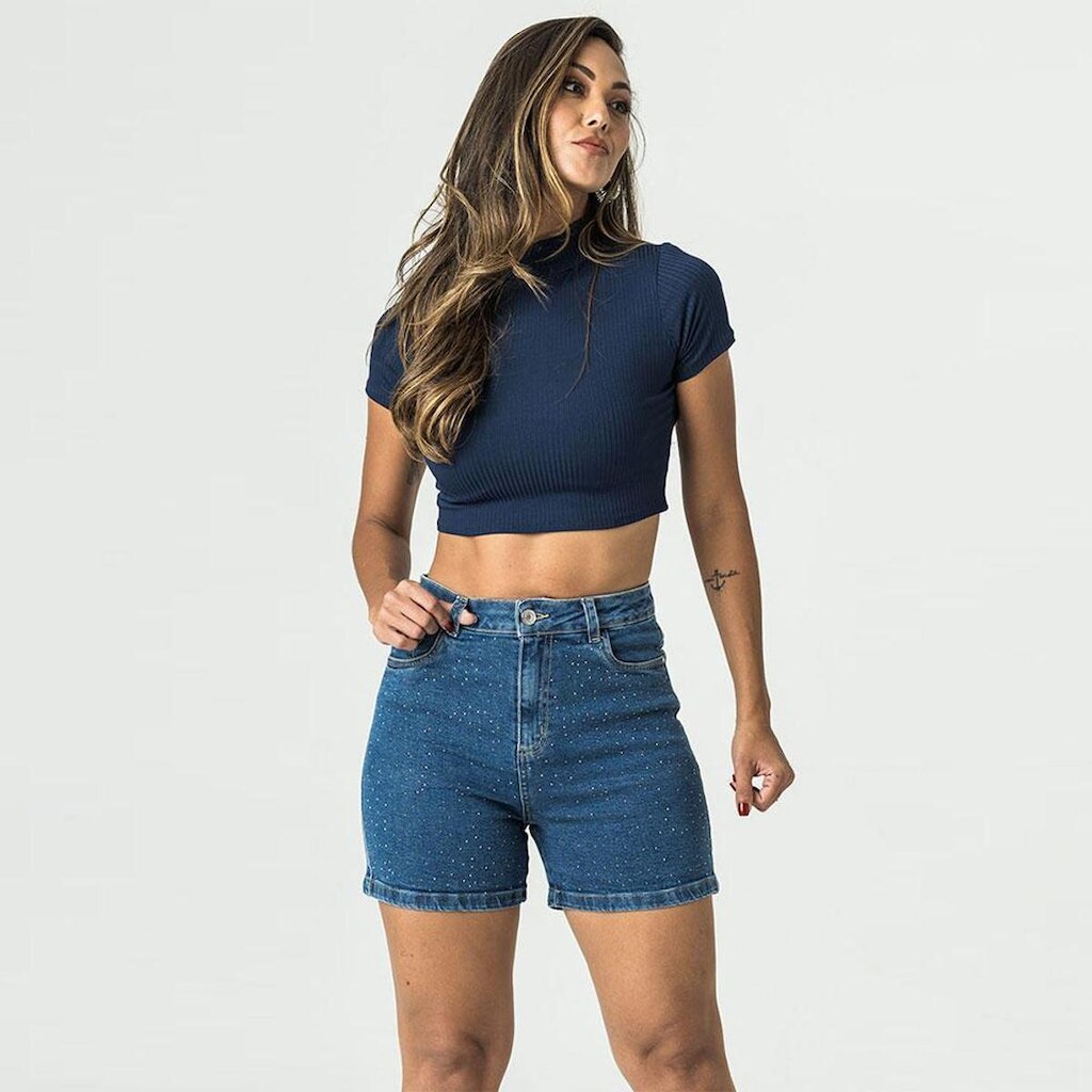 Shorts Jeans Feminino Zune