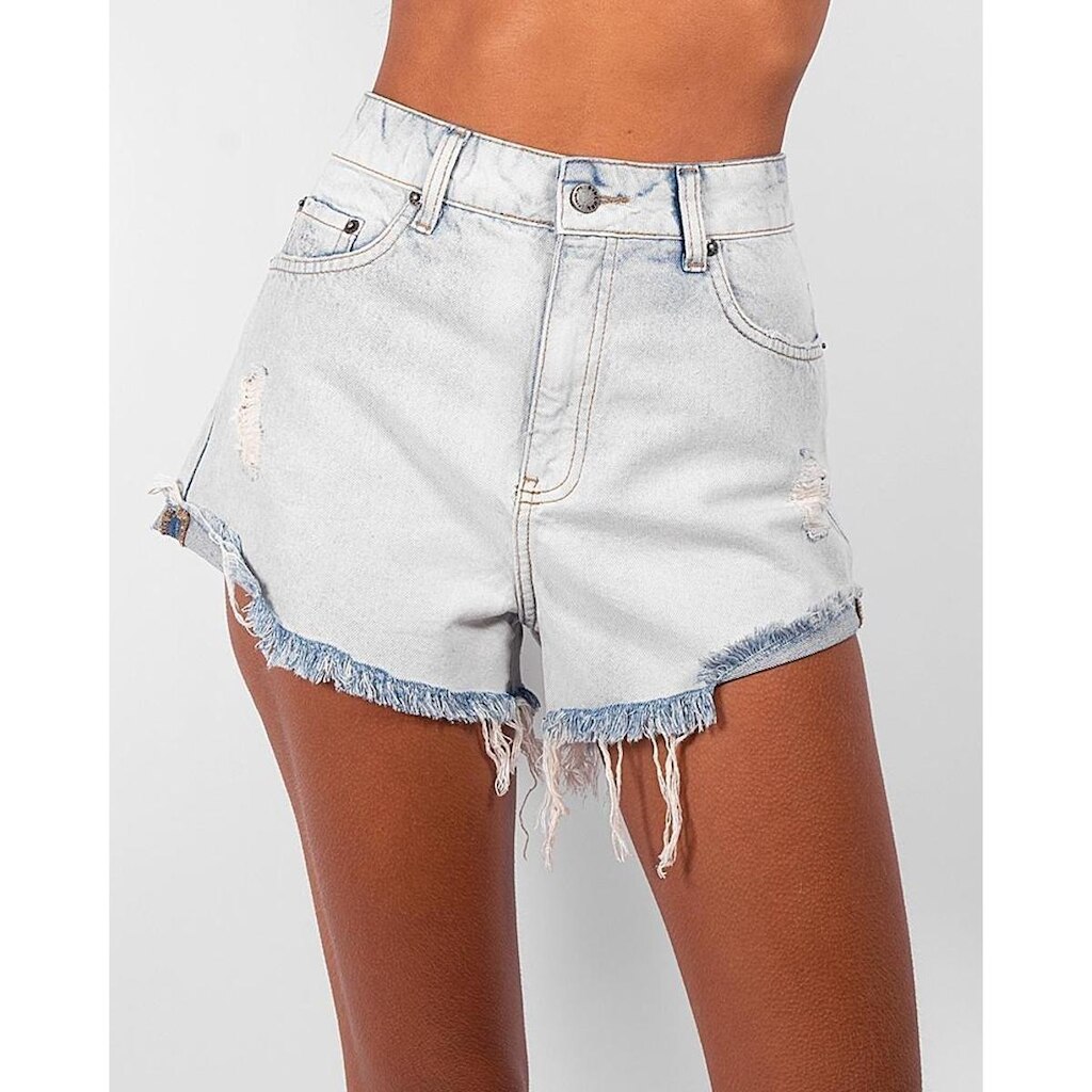 SHORTS JEANS RIP CURL AMY SHORT DENIM - LIGHT BLUE - 38