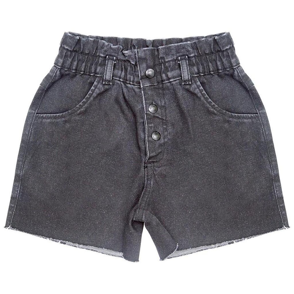 Shorts Juvenil Look Jeans Clochard Collor - BRANCO - 12