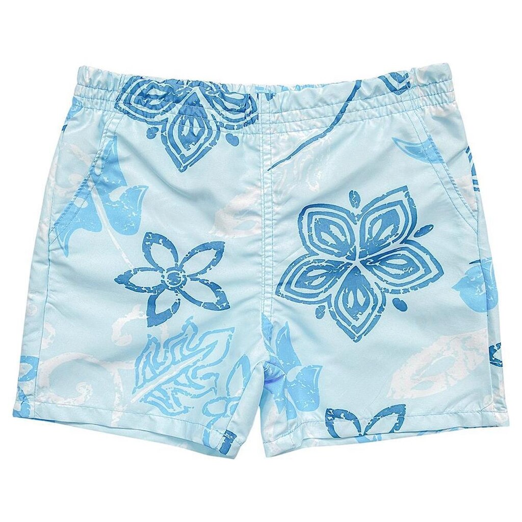 Shorts Juvenil Look Jeans Tactel - AZUL TURQUESA - 8