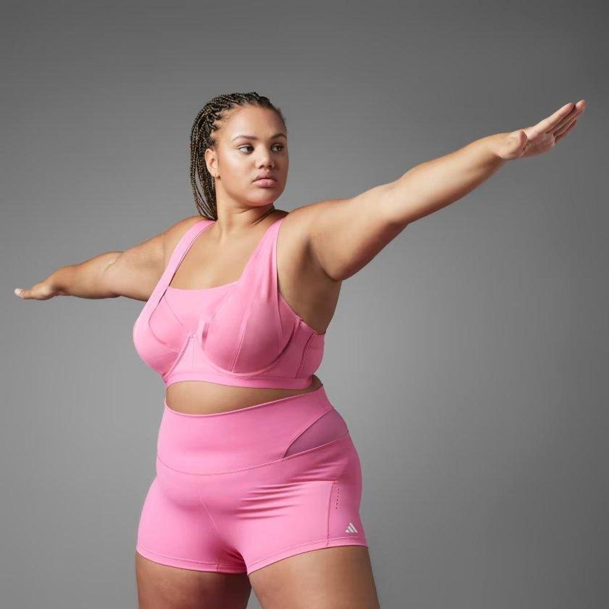 Shorts Legging Adidas Collective Power Yoga Studio Plus Size