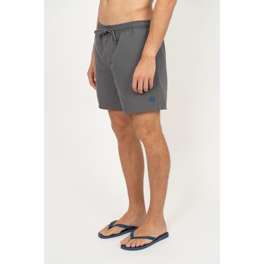 Shorts Liso Aleatory Voutoumi Chumbo