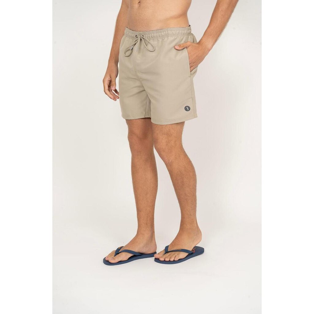 Shorts Liso Aleatory Voutoumi Khaki