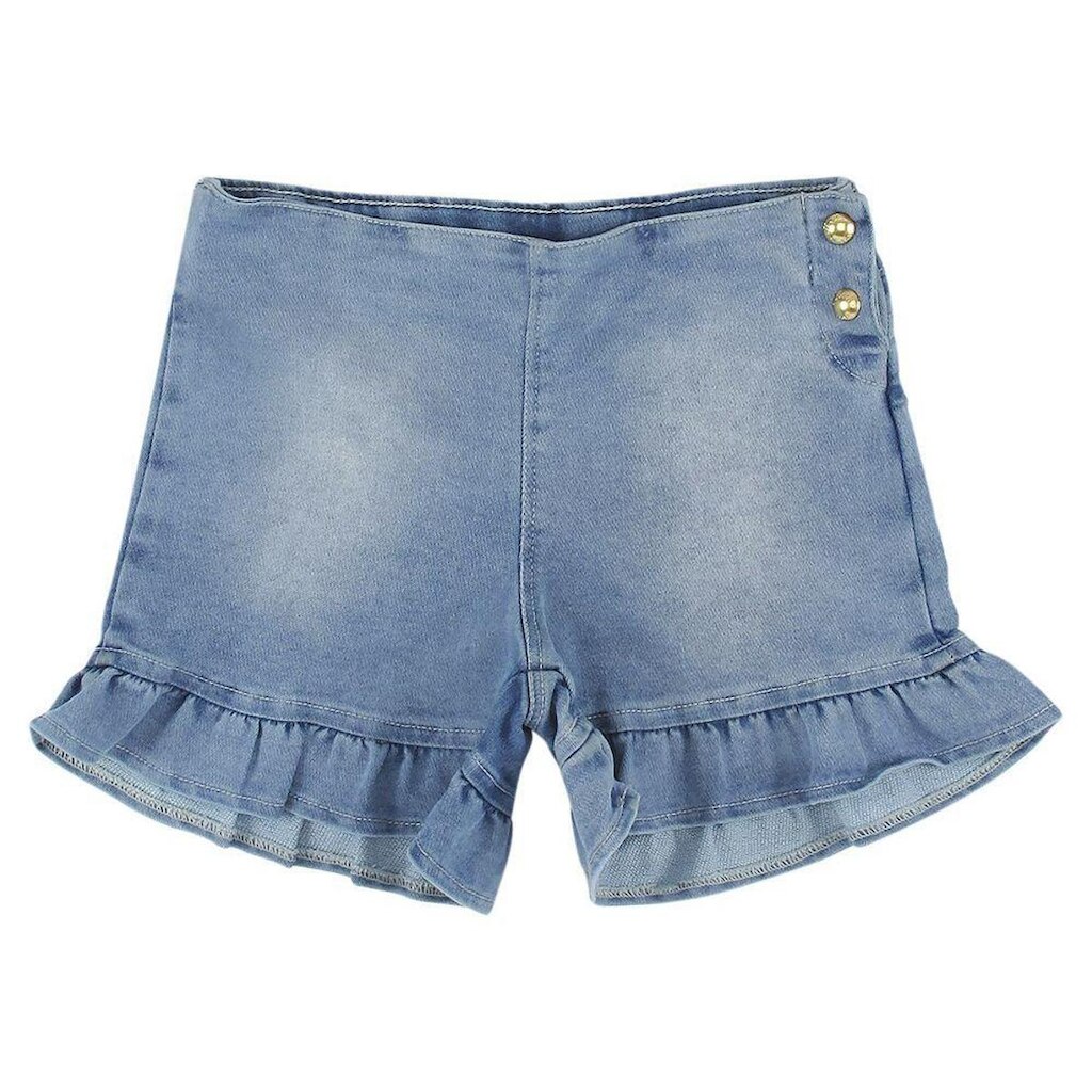Shorts Look Jeans Babado Jeans - 6 - UNICA
