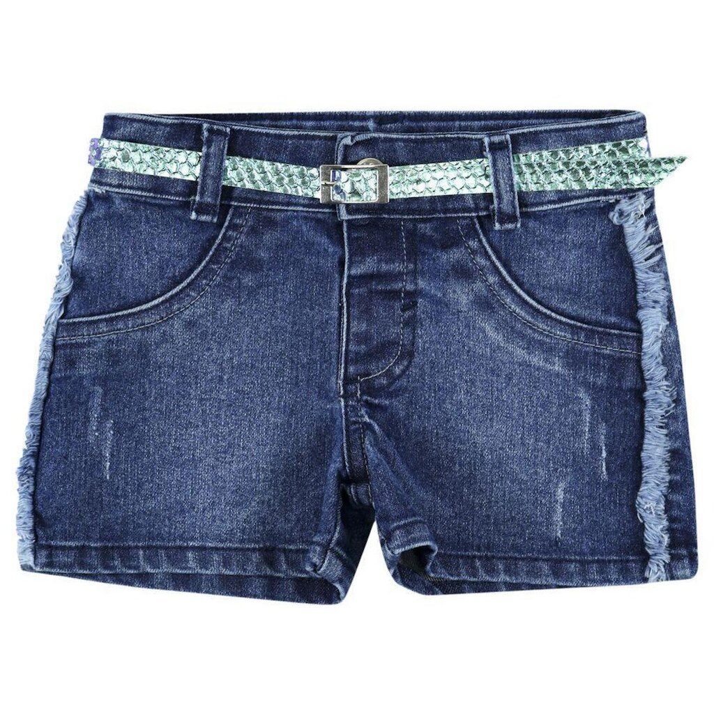 Shorts Look Jeans c/ Cinto Jeans - 03 - UNICA