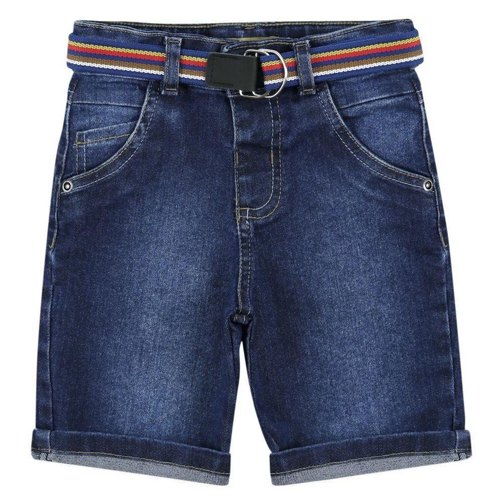 Shorts Look Jeans c/ Cinto Jeans - 04 - UNICA