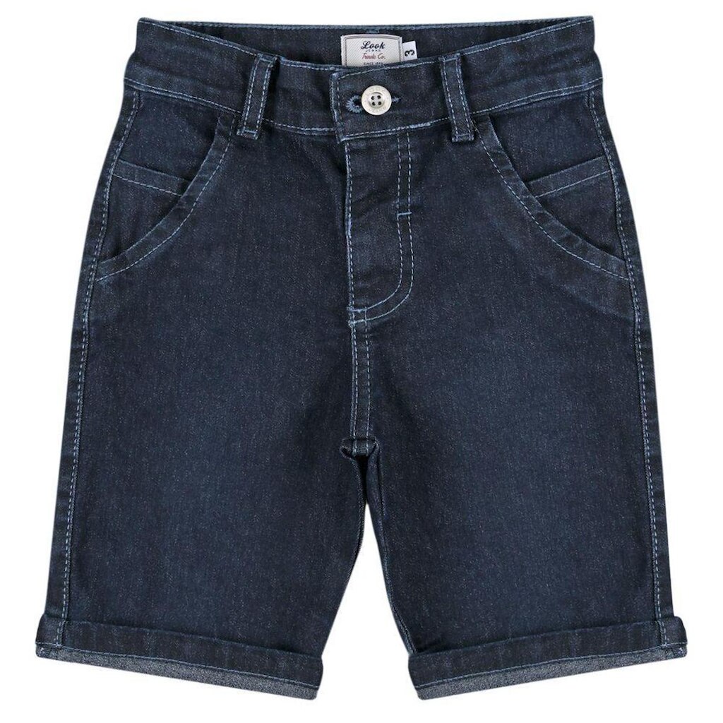 Shorts Look Jeans Clássico Jeans - 01 - UNICA