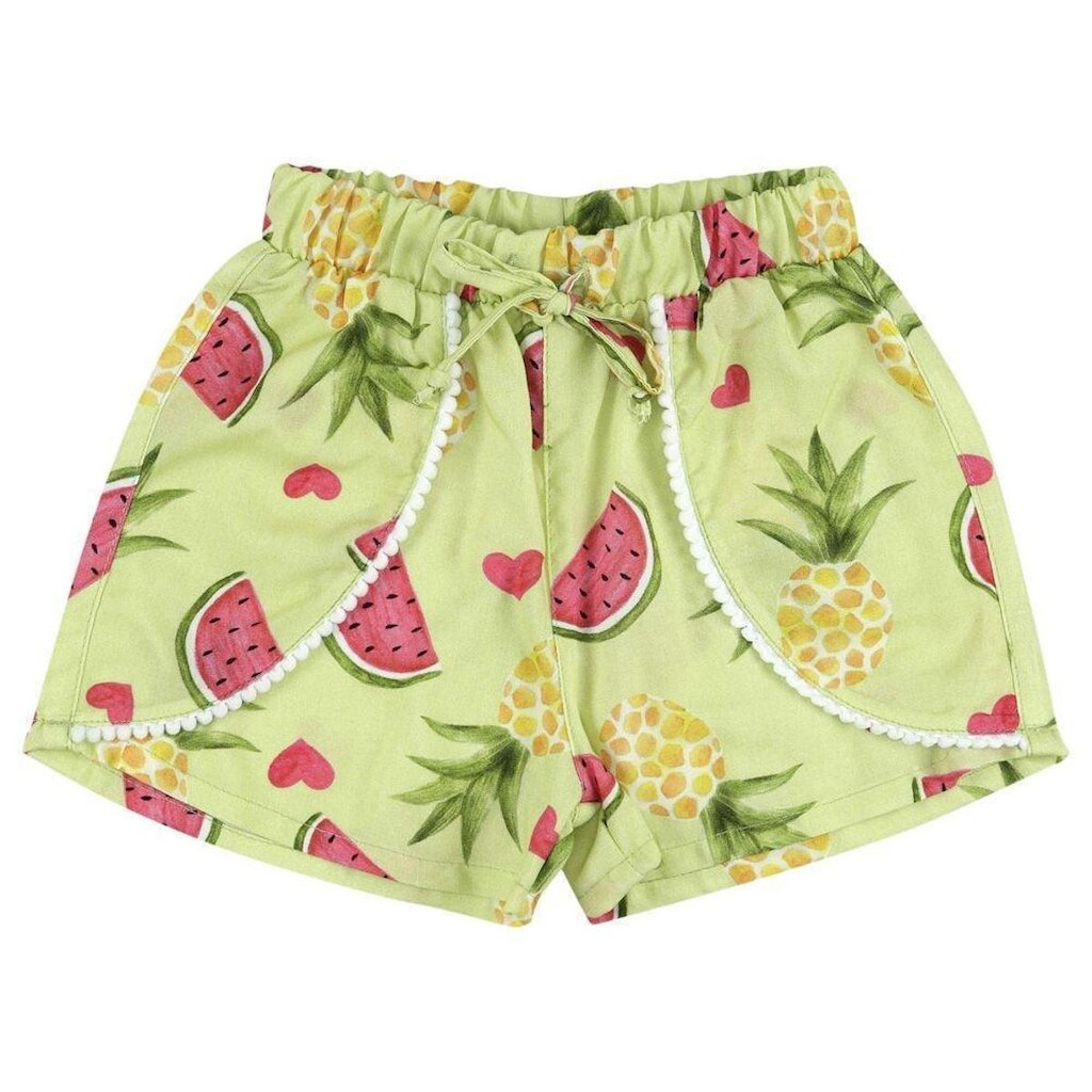 Shorts Look Jeans Viscose Feminino