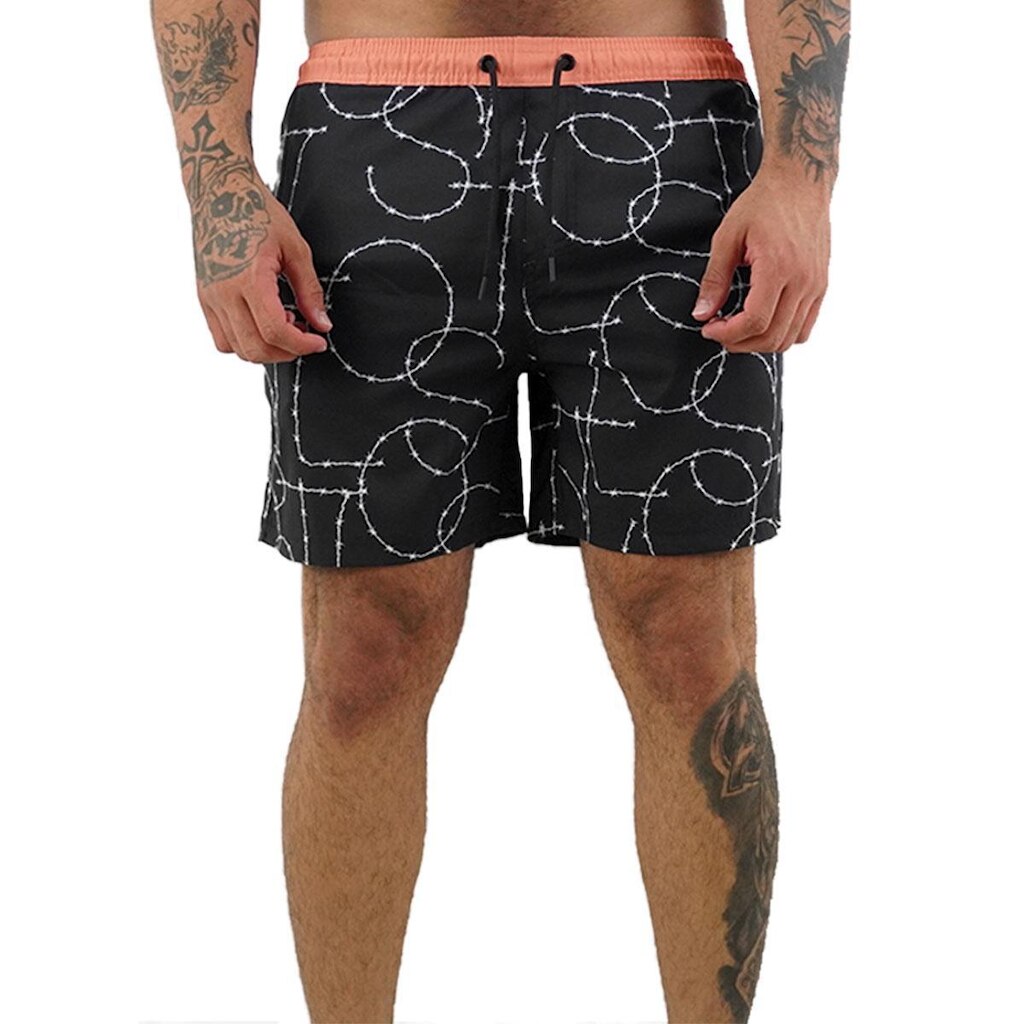 Shorts Lost Barded Wire Masculino