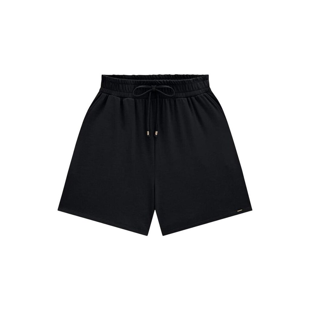 Shorts Malha Lunender Preto Tam. P