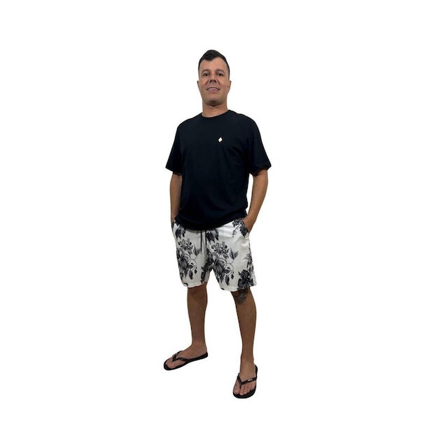 Shorts Mcd Utility Hibiscus