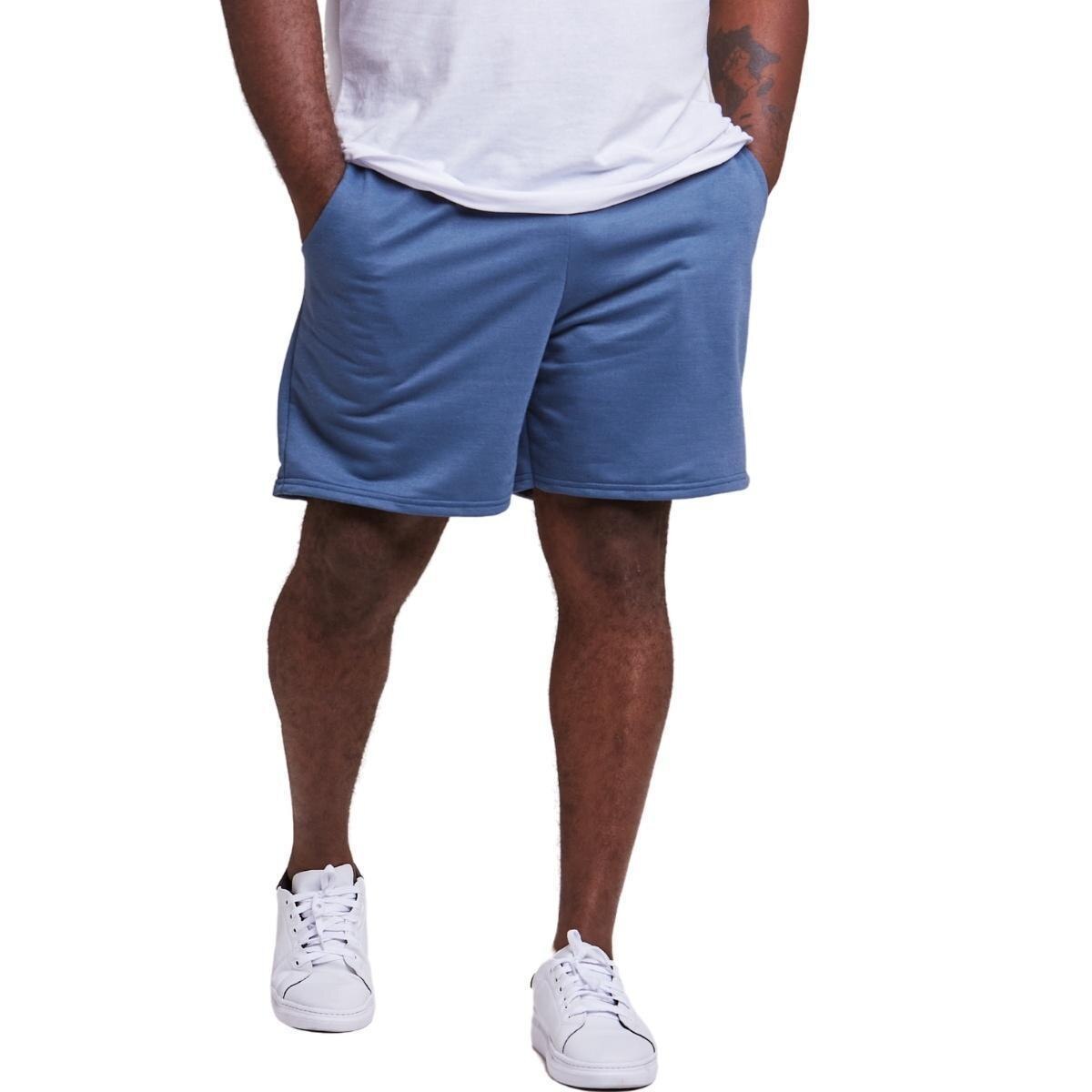 Shorts Moletinho Plus Size Masculino Menor preço em Shorts Moletinho Plus Size Masculino