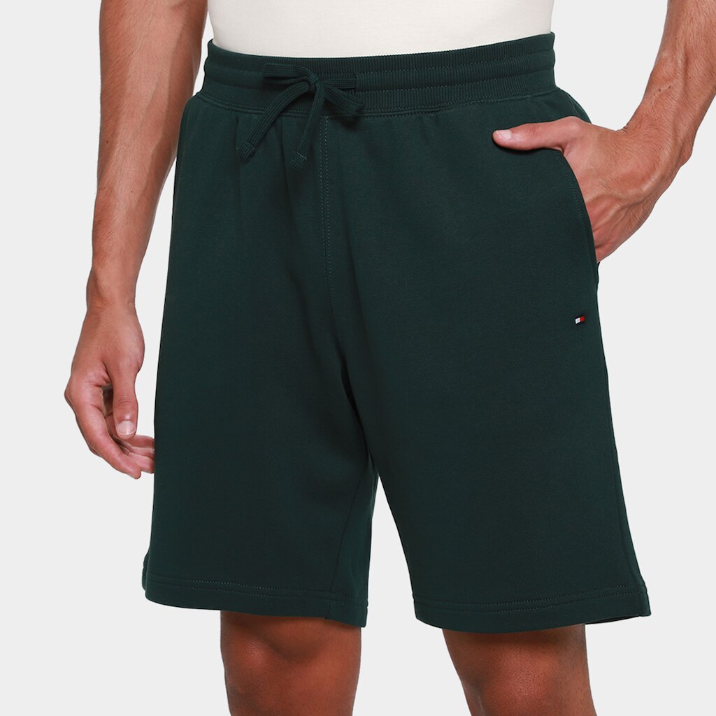 Shorts Moletom Tommy Hilfiger Essential Terry Masculino