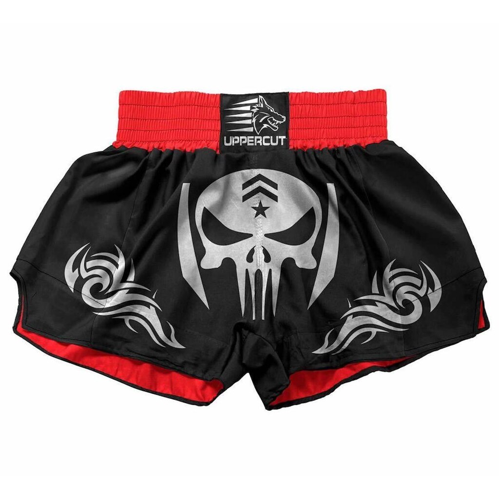 Shorts Muay Thai  Kickboxing Caveira Justiceiro