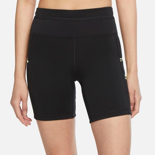 Shorts Nike Dri-FIT Epic Luxe Feminino - Preto Menor preço em Shorts Nike Dri-FIT Epic Luxe Feminino - Preto