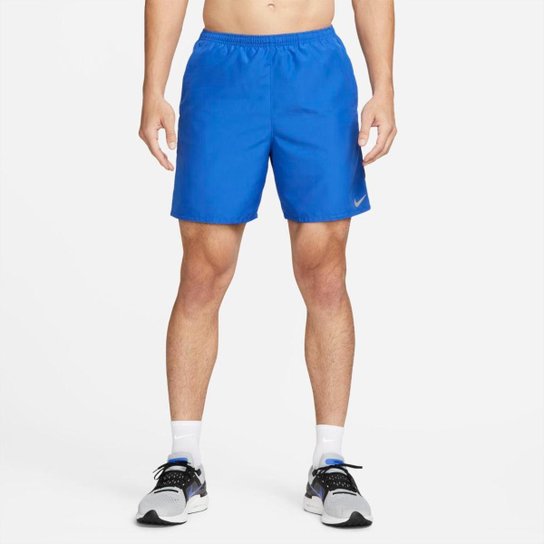 Shorts Nike Dri-FIT Run Masculino - Azul Menor preço em Shorts Nike Dri-FIT Run Masculino - Azul