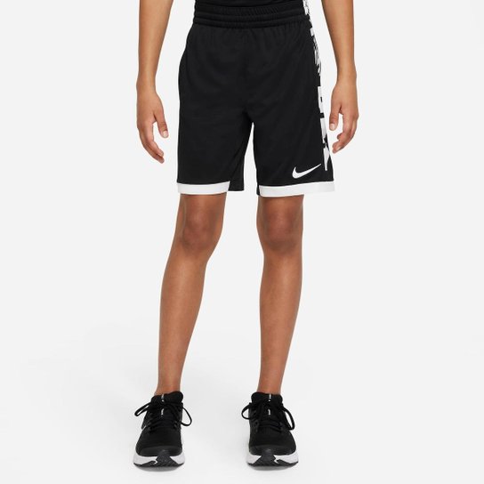 Shorts Nike Dri-FIT Trophy Masculino - Preto+Branco Menor preço em Shorts Nike Dri-FIT Trophy Masculino - Preto+Branco