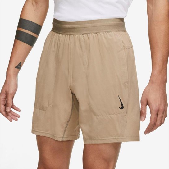 Shorts Nike Yoga Dri-FIT Masculino - Bege é ruim? Shorts Nike Yoga Dri-FIT Masculino - Bege é boa?