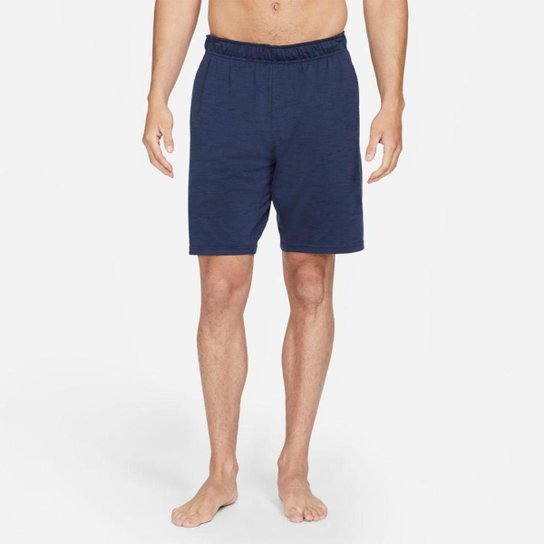 Shorts Nike Yoga Dri-FIT Masculino - Azul Menor preço em Shorts Nike Yoga Dri-FIT Masculino - Azul