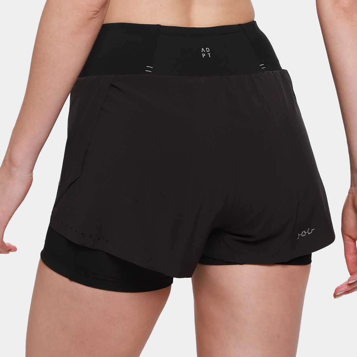 Shorts Olympikus Corre Foco 2 em 1 3 Feminino - 1