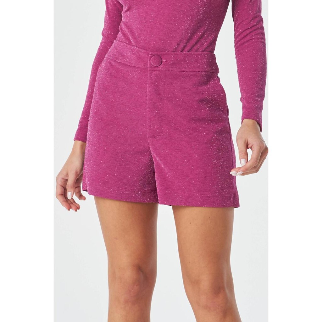Shorts PKS Lurex Rosa Pink-M
