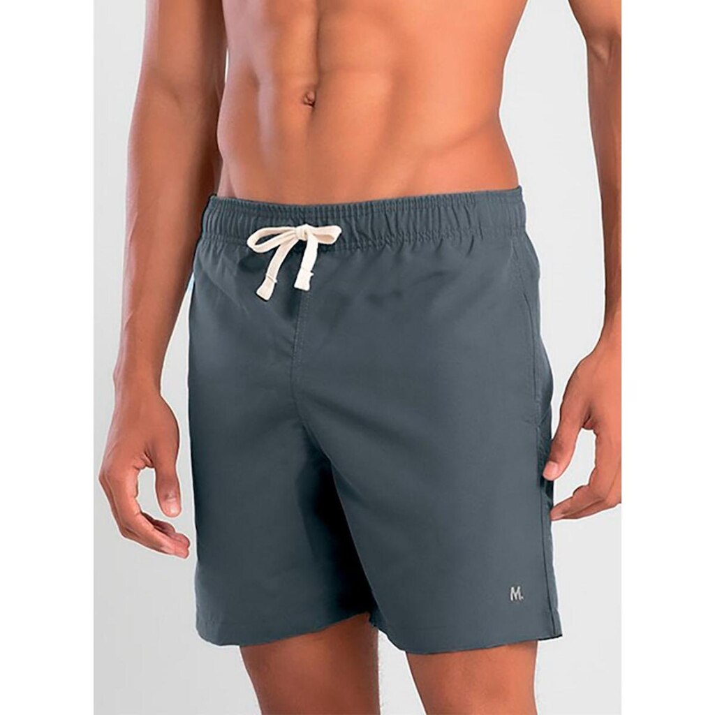 Shorts Praia Mash 611.33 Masculino Com Bolsos Poliéster T. P/GG