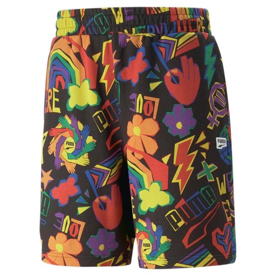Shorts Puma DOWNTOWN PRIDE Terry Printed