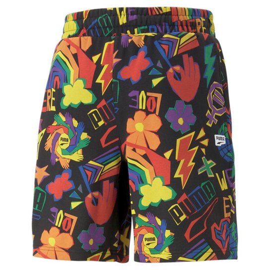 Shorts Puma DOWNTOWN PRIDE Terry Printed