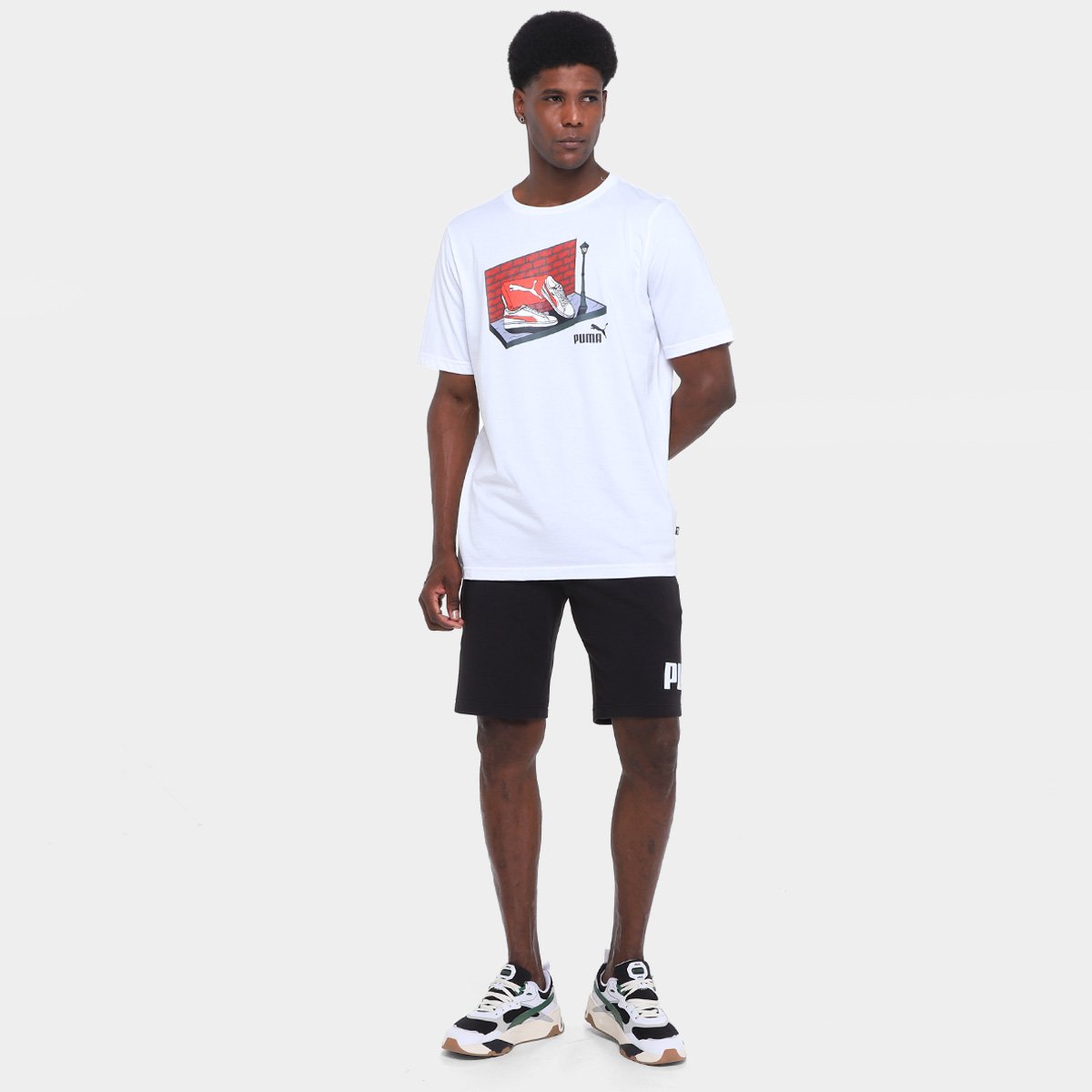 Shorts Puma Ess N.1  Masculino - 3
