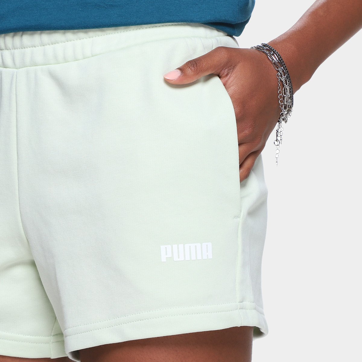 Shorts Puma Logo 4" Feminino - 3