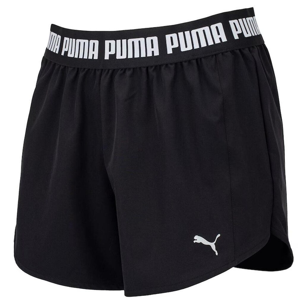 Shorts Puma Strong Woven 3 Short Feminino Preto