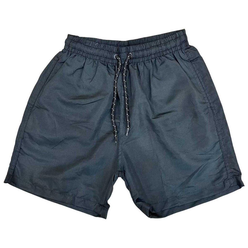 Shorts Rota Da Onda Liso Com Bolso Juvenil - Preto