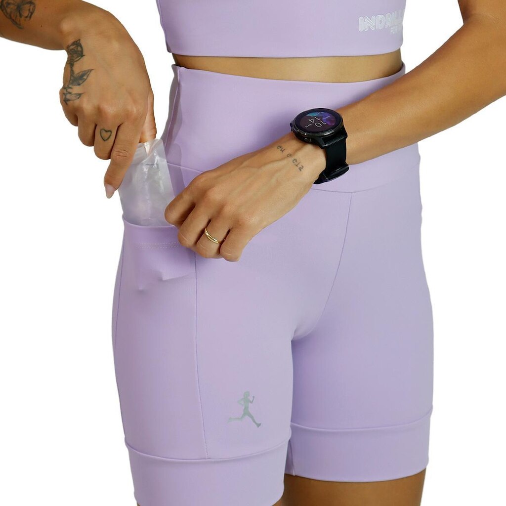 Shorts Running Lavanda