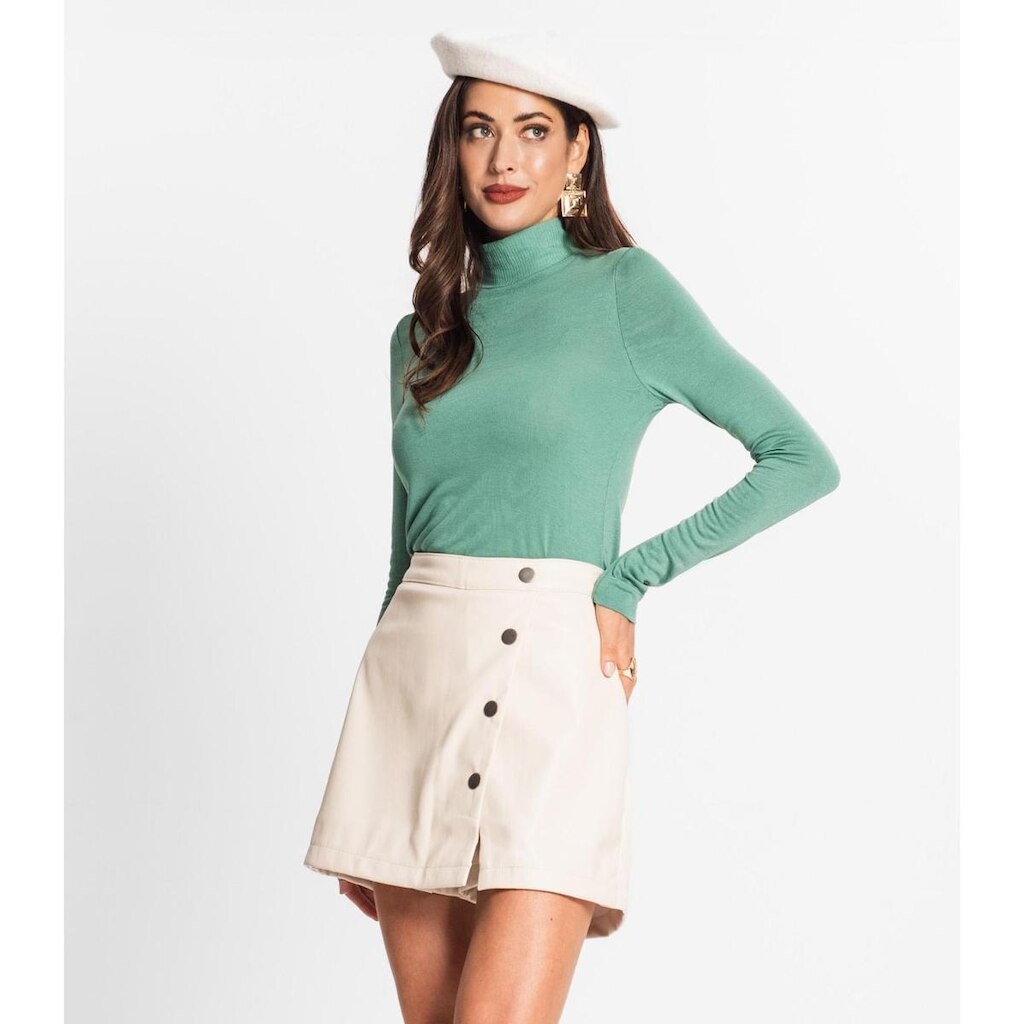 Shorts Saia Feminino Endless Bege